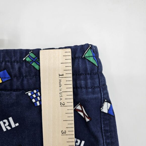 Polo Ralph Lauren‎ Shorts Mens XXL Prepster Flag All Over Print Stretch Classic - Picture 5 of 13